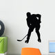 Hockey Silhouette Wall Decal