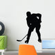 Hockey Silhouette Wall Decal