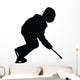 Hockey Silhouette Wall Decal