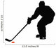 Hockey Silhouette Wall Decal