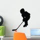 Hockey Silhouette Wall Decal
