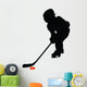 Hockey Silhouette Wall Decal