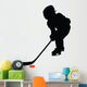 Hockey Silhouette Wall Decal