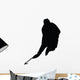 Hockey Silhouette Wall Decal