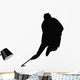 Hockey Silhouette Wall Decal