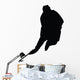 Hockey Silhouette Wall Decal