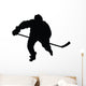 Hockey Silhouette Wall Decal