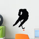 Hockey Silhouette Wall Decal