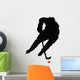 Hockey Silhouette Wall Decal
