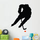 Hockey Silhouette Wall Decal