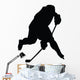 Hockey Silhouette Wall Decal