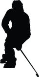 Hockey Silhouette Wall Decal