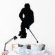 Hockey Silhouette Wall Decal