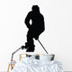 Hockey Silhouette Wall Decal