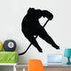 Ice Hockey Silhouette Wall Decal