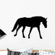 Calm Horse Silhouette Wall Decal