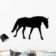 Calm Horse Silhouette Wall Decal