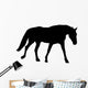 Calm Horse Silhouette Wall Decal