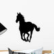 Galloping Horse Silhouette Wall Decal