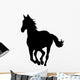 Galloping Horse Silhouette Wall Decal