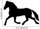Cantering Horse Silhouette Wall Decal