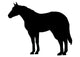 Horse Silhouette Wall Decal