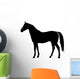Facing Left Horse Standing Wall Decal