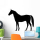Facing Left Horse Standing Wall Decal