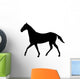 Facing Left Horse Trotting Wall Decal