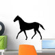 Facing Left Horse Trotting Wall Decal