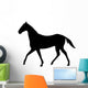 Facing Left Horse Trotting Wall Decal