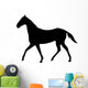 Facing Left Horse Trotting Wall Decal