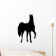 Fancy Horse Silhouette Wall Decal