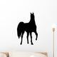 Fancy Horse Silhouette Wall Decal