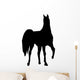 Fancy Horse Silhouette Wall Decal
