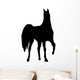 Fancy Horse Silhouette Wall Decal