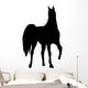 Fancy Horse Silhouette Wall Decal