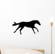 Galloping Horse Silhouette Wall Decal