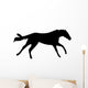 Galloping Horse Silhouette Wall Decal