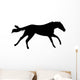 Galloping Horse Silhouette Wall Decal