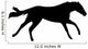 Galloping Horse Silhouette Wall Decal