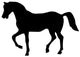 Horse Silhouette Wall Decal