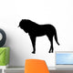 Quiet Horse Silhouette Wall Decal