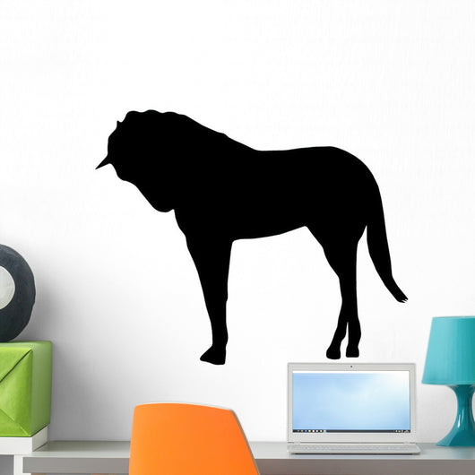 Quiet Horse Silhouette Wall Decal