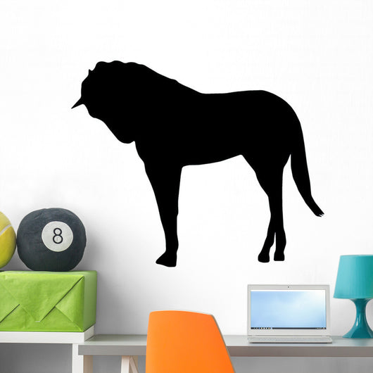 Quiet Horse Silhouette Wall Decal