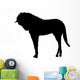 Quiet Horse Silhouette Wall Decal