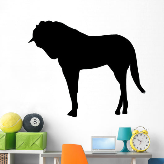 Quiet Horse Silhouette Wall Decal