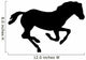 Horse Silhouette Wall Decal