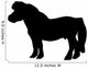 Shetland Pony Wall Decal