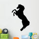 Tall Rearing Horse Wall Decal